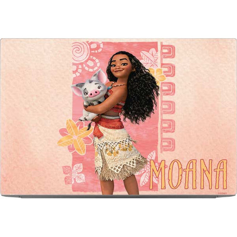 Disney Princess Moana and Pua Dell XPS Skin